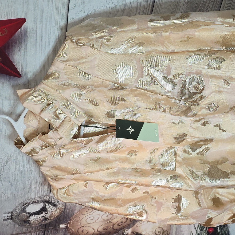 Tuckernuck Tan/Cream Coupe Palmerston Mini Dress Numerous Sizes - Picture 3 of 12